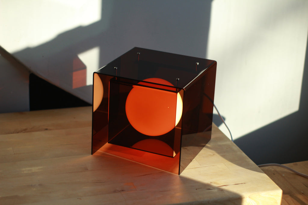 Tesseract Lamp (Coffee on Mars)