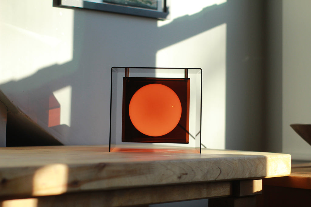 Tesseract Lamp (Coffee on Mars)