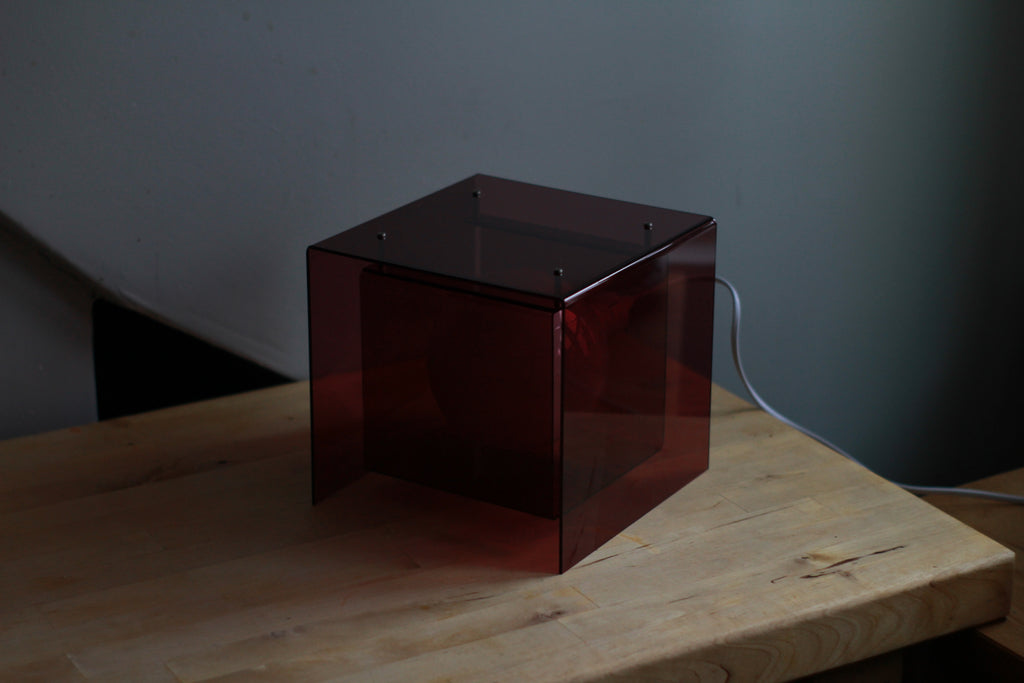 Tesseract Lamp (Pomegranate)